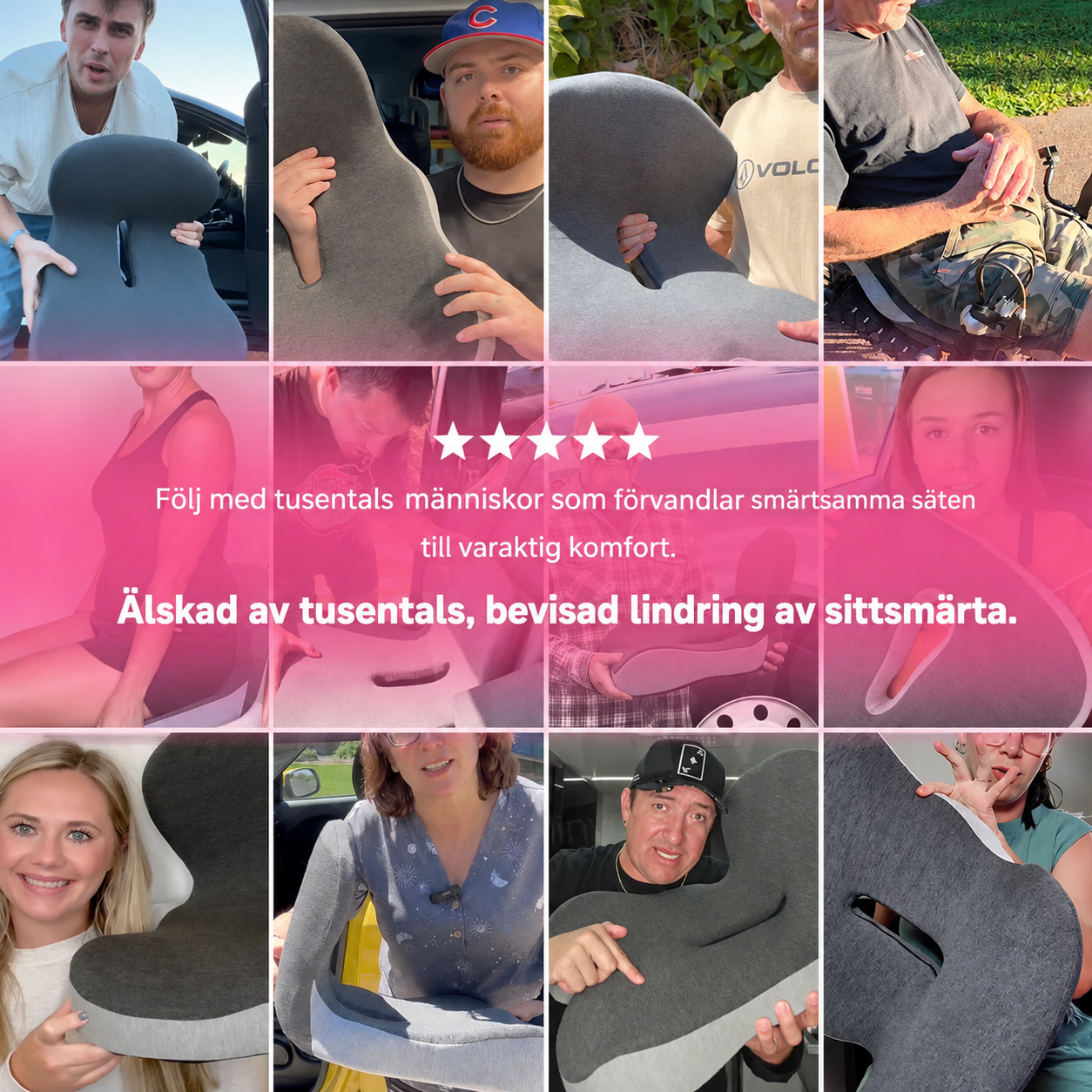 Relivas™ - Ergonomisk Sittkudde